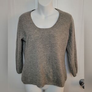 InCashmere medium sweater grey